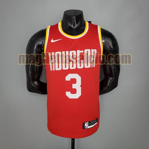 maglia uomo paul edizione retrò houston rockets rosso 3