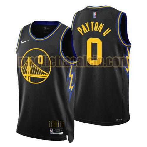 maglia uomo payton ii 2022 city edition 75th anniversary edition golden state warriors nero 0