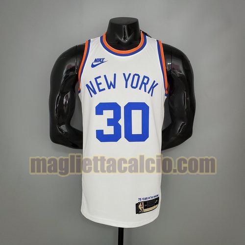 maglia uomo randle 75° anniversario new york knicks bianco 30