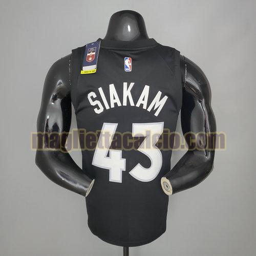  maglia uomo siakam edizione bonus 2021 toronto raptors viola e nero 43