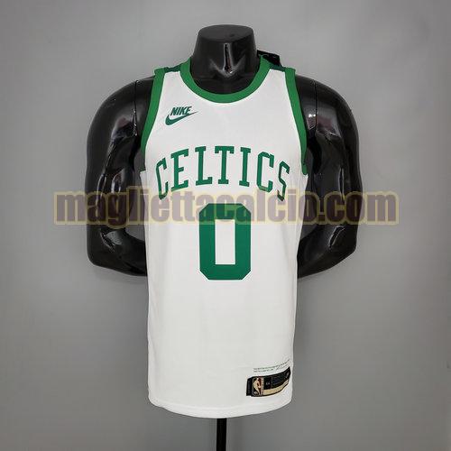 maglia uomo tatum 75° anniversario boston celtics bianco 0