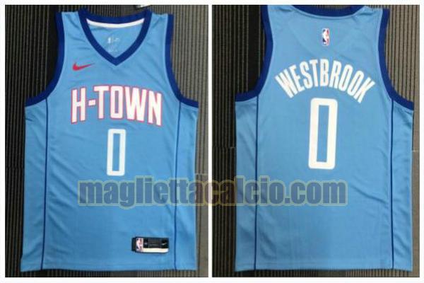 maglia uomo westbrook edizione della città toronto raptors blu 0