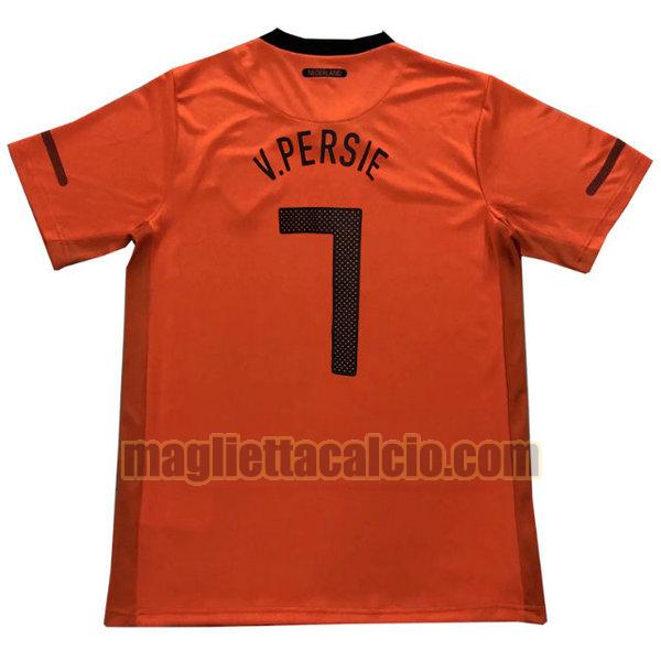 maglia v.persie 7 olanda arancione prima 2010