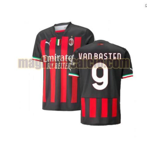 maglia van basten 9 ac milan uomo prima 2022-2023