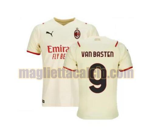 maglia van basten 9 ac milan uomo seconda 2021-2022