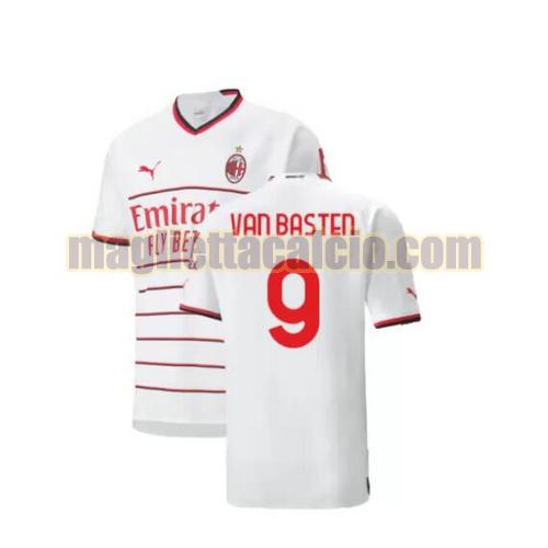 maglia van basten 9 ac milan uomo seconda 2022-2023