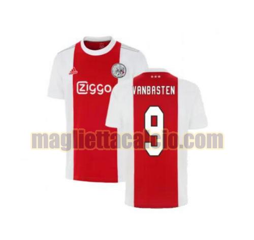 maglia van basten 9 ajax uomo prima 2021-2022