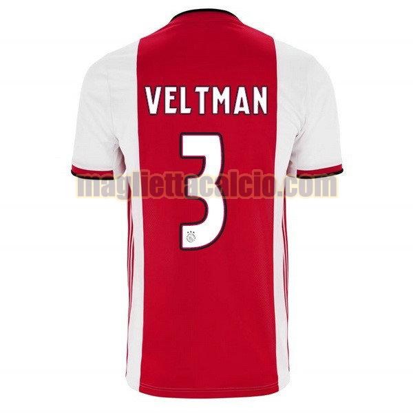 maglia van neres 7 ajax uomo prima divise 2019-2020