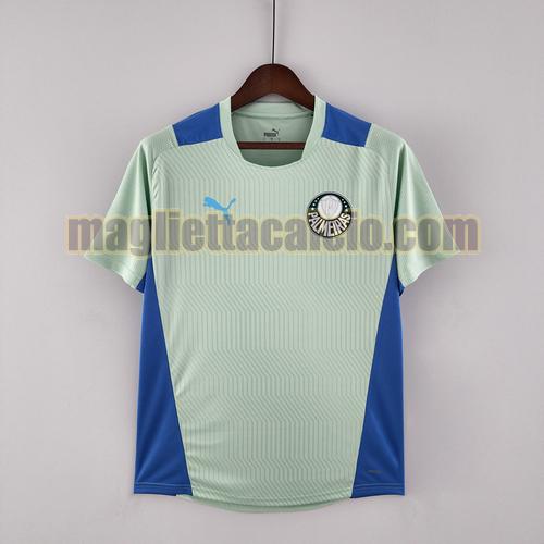 maglia verde chiaro palmeiras uomo pre-match 2022-2023