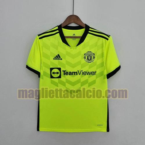 maglia verde fluorescente manchester united uomo 2022-2023