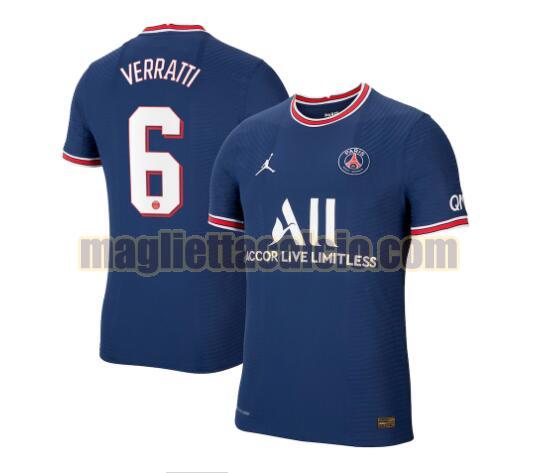maglia verratti 6 paris saint germain uomo prima 2021-2022