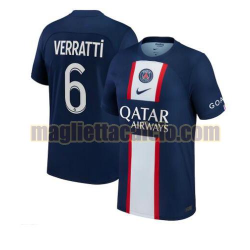 maglia verratti 6 paris saint germain uomo prima 2022-2023