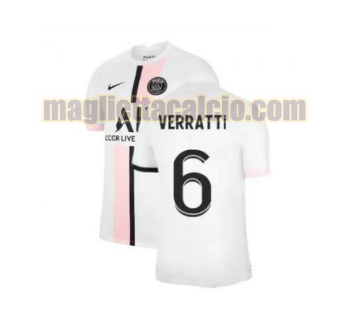 maglia verratti 6 paris saint germain uomo seconda 2021-2022