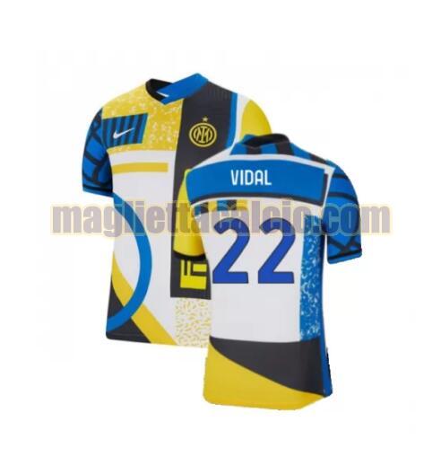 maglia vidal 22 inter milan uomo 4th 2021-2022