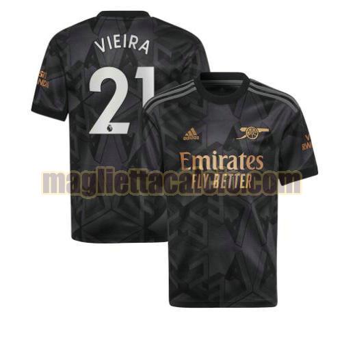 maglia vieira 21 arsenal uomo seconda 2022-2023