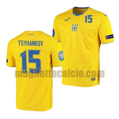 maglia viktor tsyhankov 15 ukraine uomo prima 2021