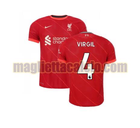maglia virgil 4 liverpool uomo prima 2021-2022