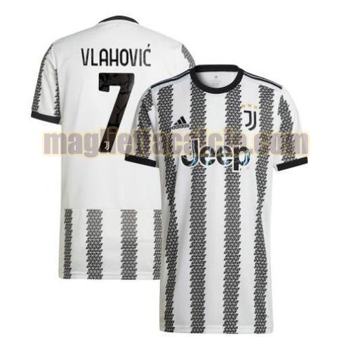 maglia vlahovic 7 juve uomo prima 2022-2023