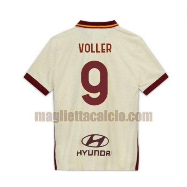 maglia voller 9 as roma uomo seconda 2020-2021