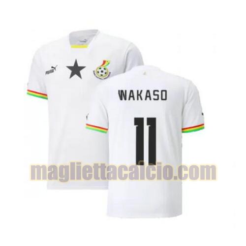 maglia wakaso 11 ghana uomo prima 2022