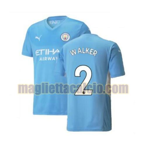 maglia walker 2 manchester city uomo prima 2021-2022