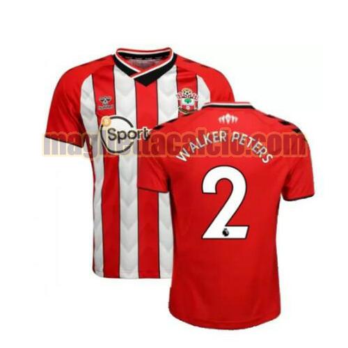 maglia walker peters 2 southampton uomo prima 2021-2022
