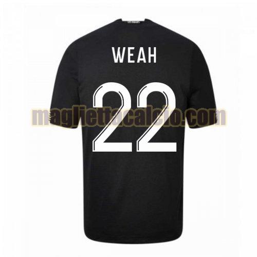 maglia weah 22 lille uomo seconda 2020-2021