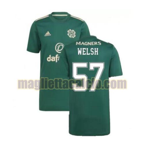 maglia welsh 57 celtic uomo seconda 2021-2022
