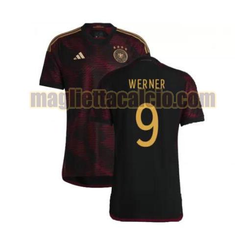 maglia werner 9 germania uomo seconda 2022