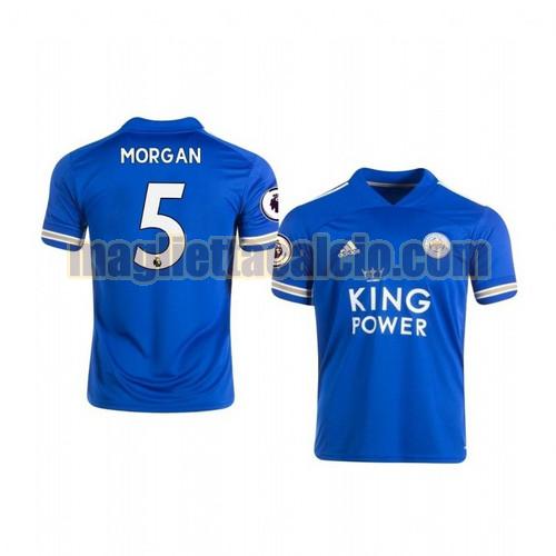 maglia wes morgan 5 leicester city uomo prima 2020-2021
