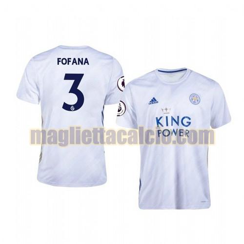 maglia wesley fofana 3 leicester city uomo seconda 2020-2021
