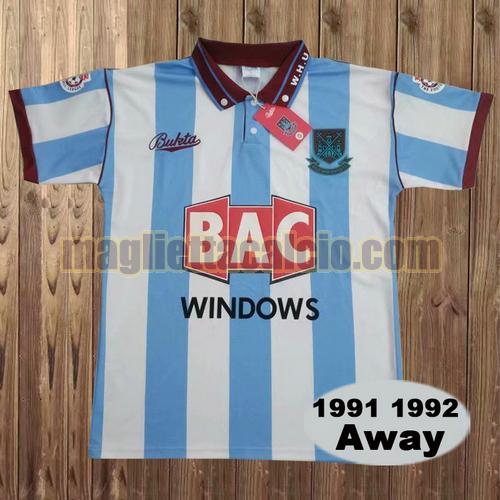 maglia west ham uomo seconda 1991-1992