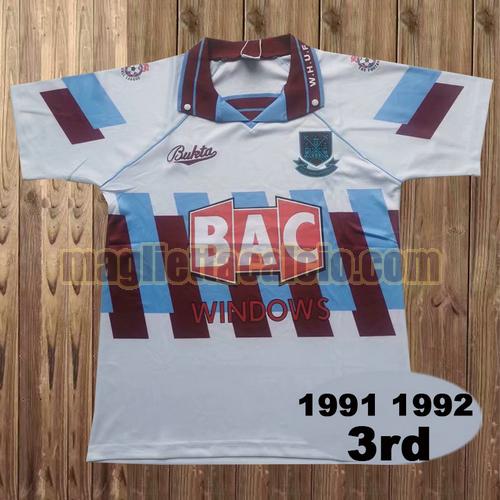 maglia west ham uomo terza 1991-1992