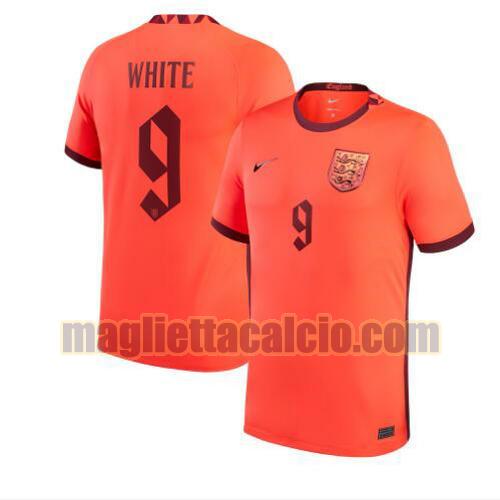maglia white 9 inghilterra uomo seconda 2022-2023