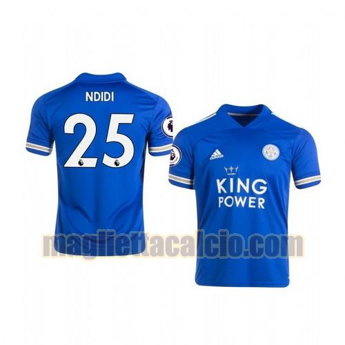 maglia wilfred ndidi 25 leicester city uomo prima 2020-2021