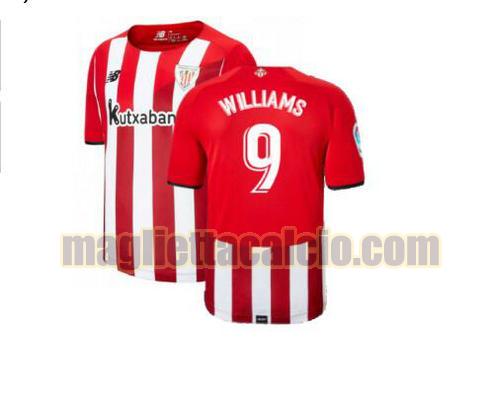 maglia williams 9 athletic bilbao uomo prima 2021-2022