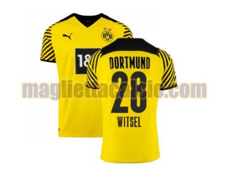 maglia witsel 28 borussia dortmund uomo prima 2021-2022