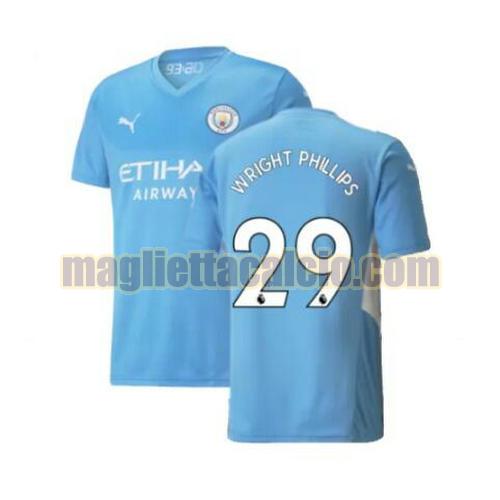 maglia wright phillips 29 manchester city uomo prima 2021-2022