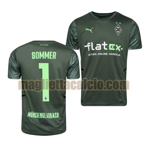 maglia yann sommer 1 borussia mönchengladbach uomo seconda 2021-2022