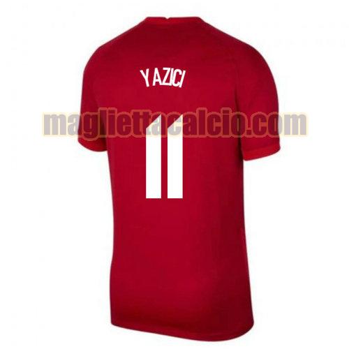 maglia yazici 11 turchia uomo seconda 2020-2021