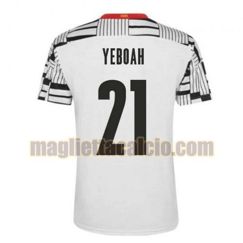maglia yeboah 21 ghana uomo prima 2020-2021