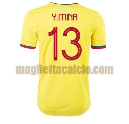 maglia yerry mina 13 colombia uomo prima 2021-2022