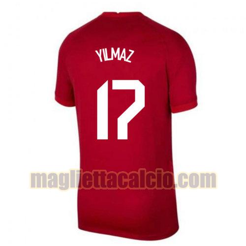 maglia yilmaz 17 turchia uomo seconda 2020-2021