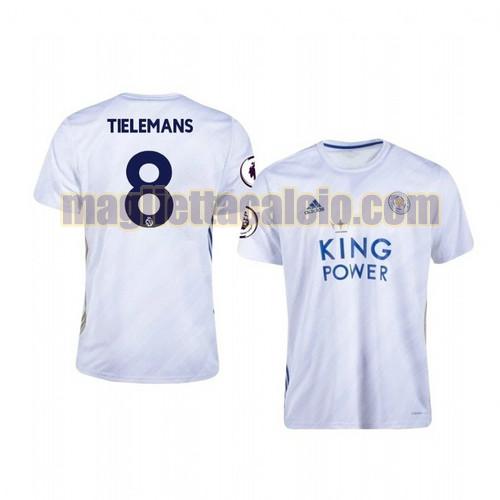 maglia youri tielemans 8 leicester city uomo seconda 2020-2021