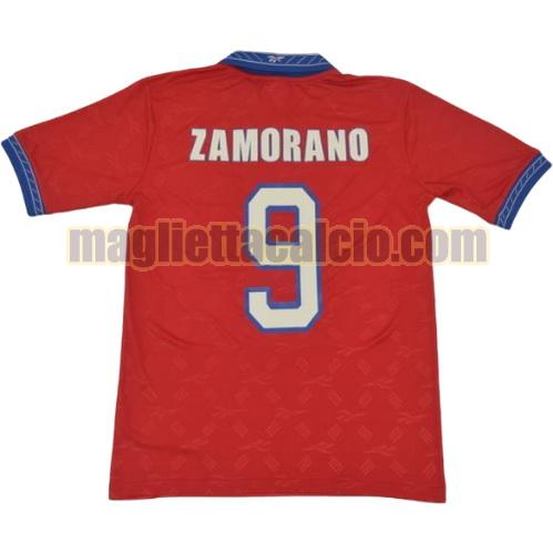 maglia zamorano 9 cile uomo prima divisa coppa del mondo 1998