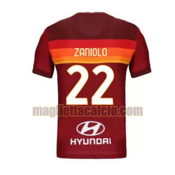 maglia zaniolo 22 as roma uomo priemra 2020-2021