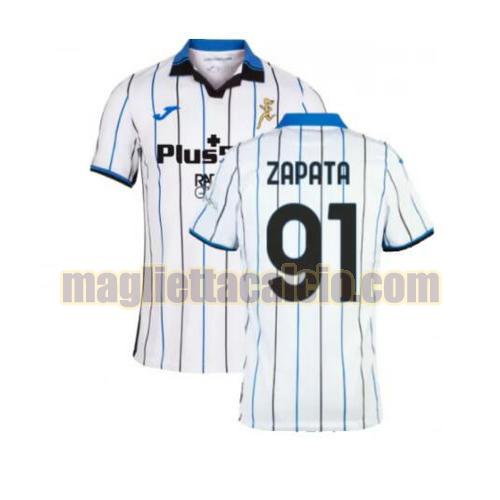 maglia zapata 91 atalanta b.c uomo seconda 2021-2022