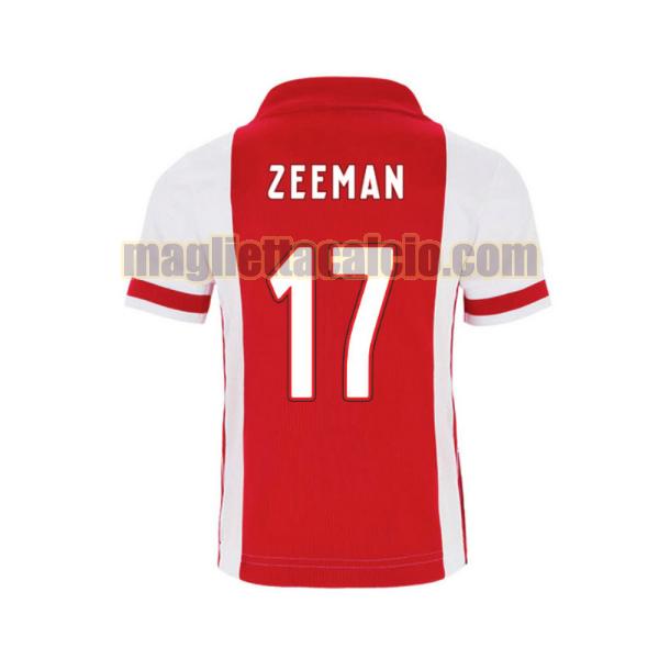 maglia zeeman 17 ajax uomo prima 2020-2021