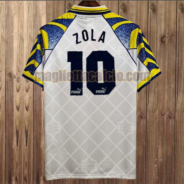 maglia zola 10 parma bianco seconda 1995-1997