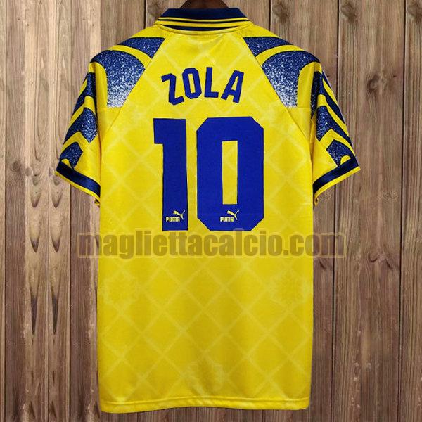 maglia zola 10 parma giallo terza 1995-1997